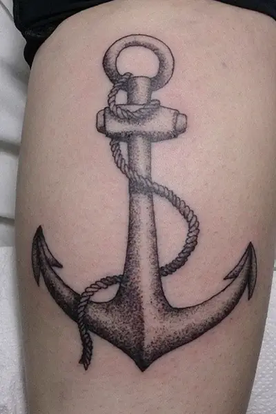 100 Amazing Tattoo Designs for Men You Must Try! 85 Anchor Symbol Tattoo