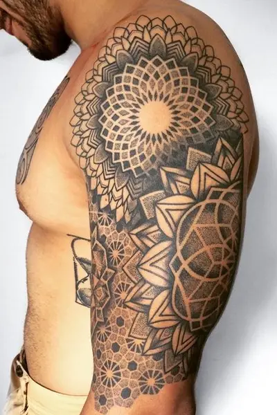 100 Amazing Tattoo Designs for Men You Must Try! 99 Floral Tattoo for Men