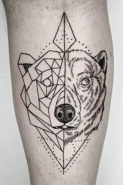 100 Amazing Tattoo Designs for Men You Must Try! 92 Geometric Animal Tattoo