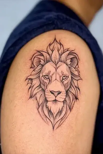 100 Amazing Tattoo Designs for Men You Must Try! 91 Lion Head Tattoo