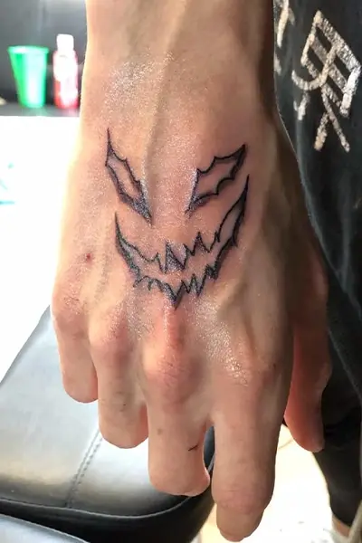 100 Amazing Tattoo Designs for Men You Must Try! 27 Minimal Horror Tattoo With Edge