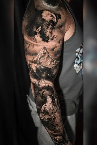 100 Amazing Tattoo Designs for Men You Must Try! 97 Nature Tattoo With Earthy Meaning