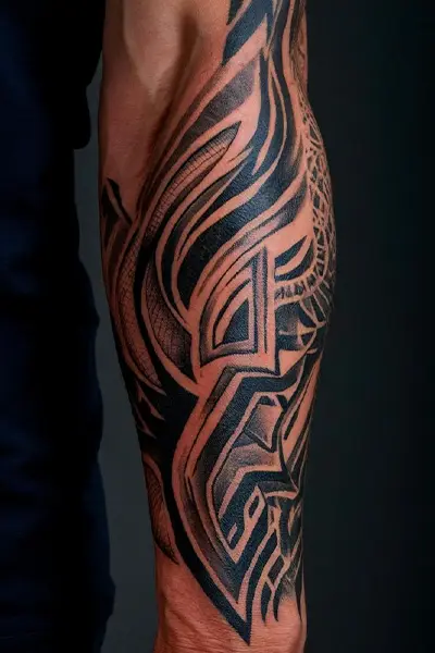 100 Amazing Tattoo Designs for Men You Must Try! 76 Shackled Chain Tattoo With Burden