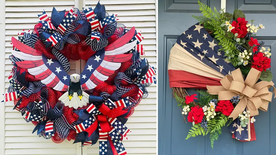 4th of July Wreath