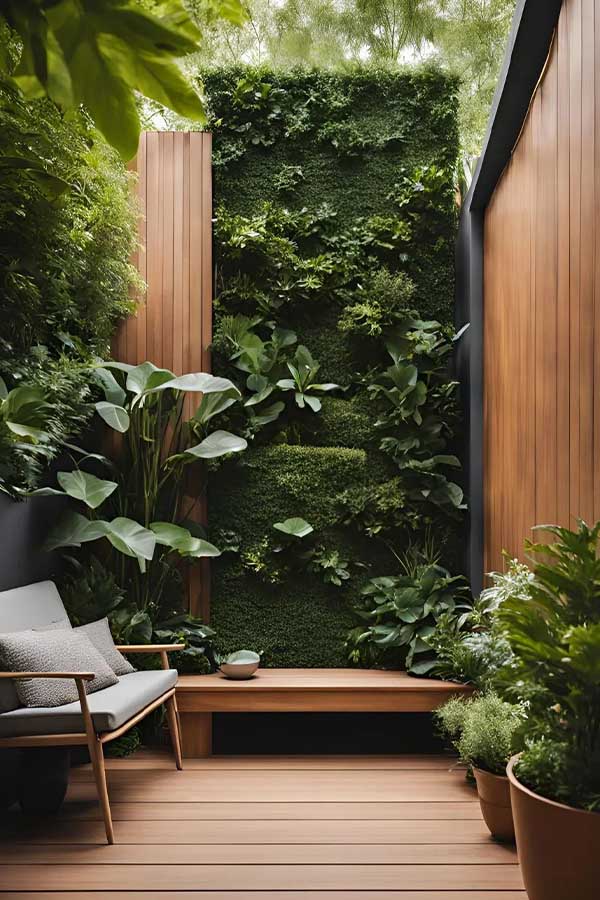 29+ Cozy Backyard Ideas for Small Outdoor Spaces 28 Add a Privacy Screen