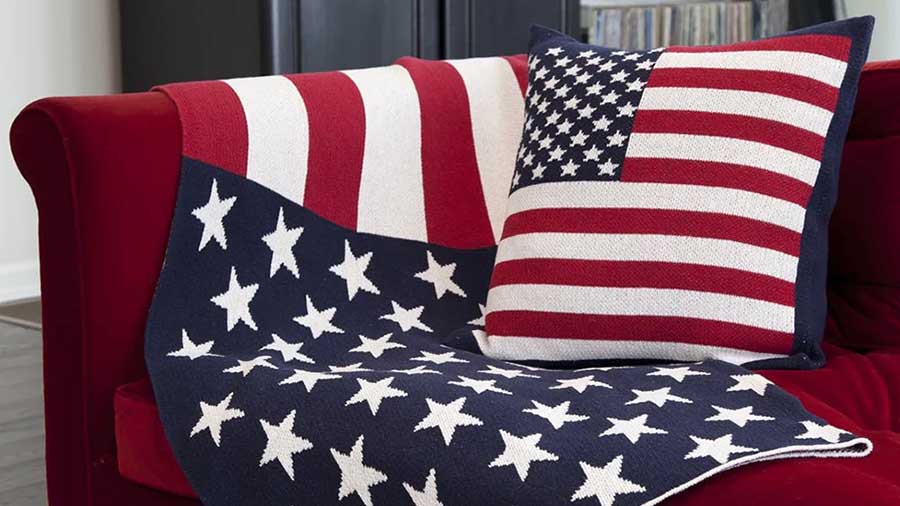 American Flag Pillow Covers