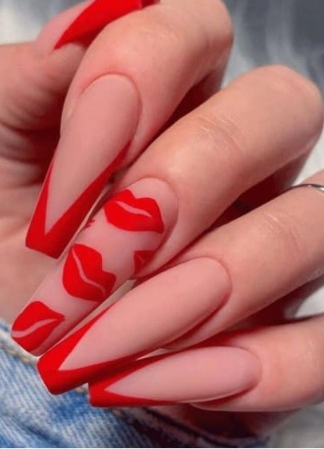 48 Super Trendy French Tip Nails and Manicure Designs You Will Instantly Love 49 Baddie Chic Lip French Tip Long Nails