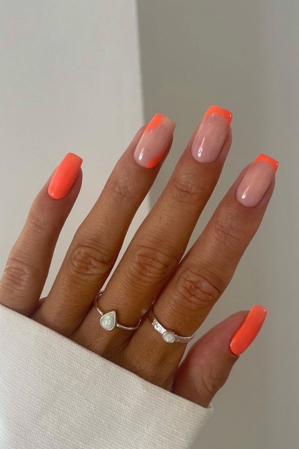 Bright Orange Accents for Summer