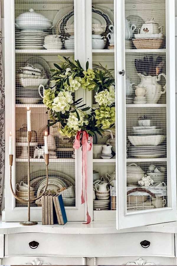 36 Stunning Summer Decorating Ideas to Refresh Your Home for 2025 5 Chic Glass Cabinet Styling