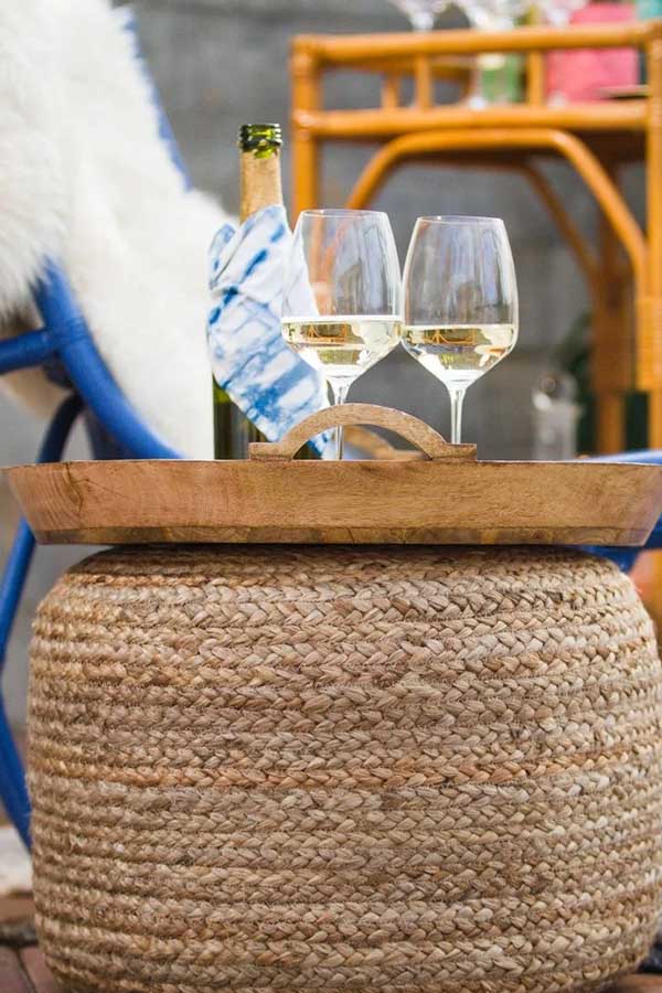 44 Back Patio Ideas on a Budget to Transform Small Outdoor Spaces 44 Choose Furniture That Does More