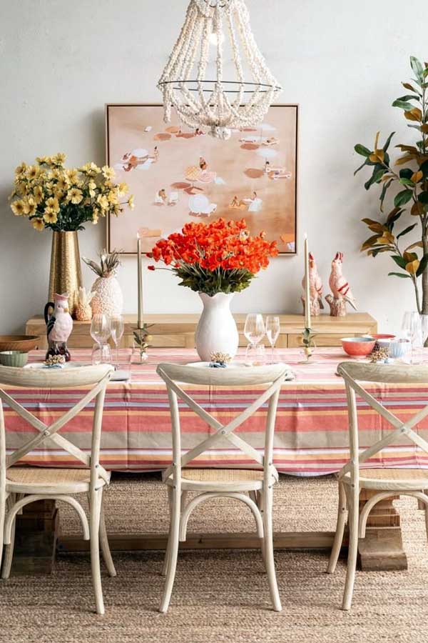 36 Stunning Summer Decorating Ideas to Refresh Your Home for 2025 3 Colorful Summer Table Styling