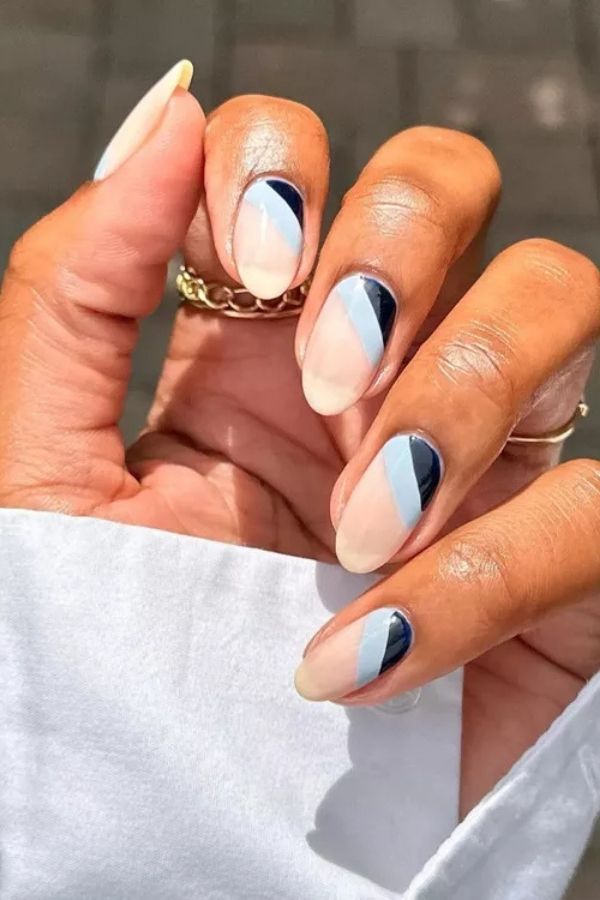 47 Cute Graduation Nail Ideas Mani Designs To Instantly Elevate Your Graduation Look 15 Cuticle Line Nails