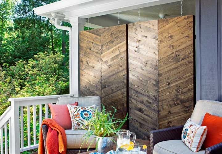 44 Back Patio Ideas on a Budget to Transform Small Outdoor Spaces 42 DIY a Privacy Screen with Style