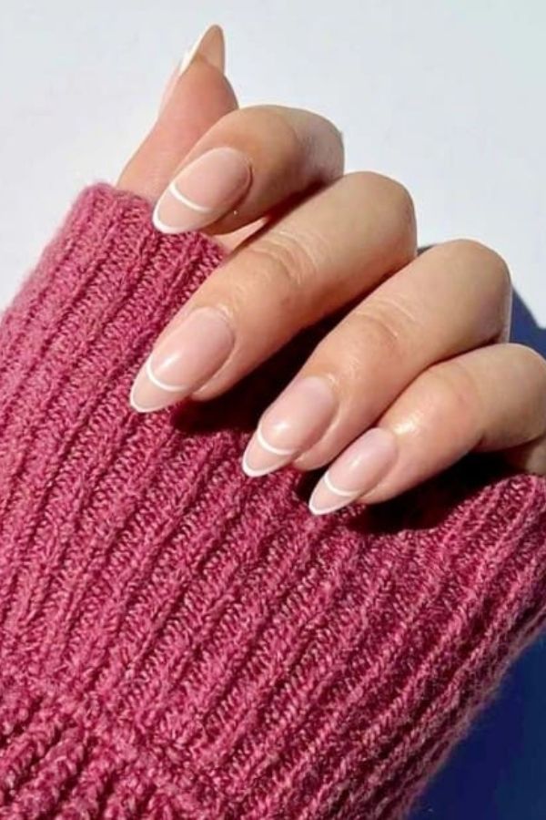47 Cute Graduation Nail Ideas Mani Designs To Instantly Elevate Your Graduation Look 41 Double French Tip Grad Nails