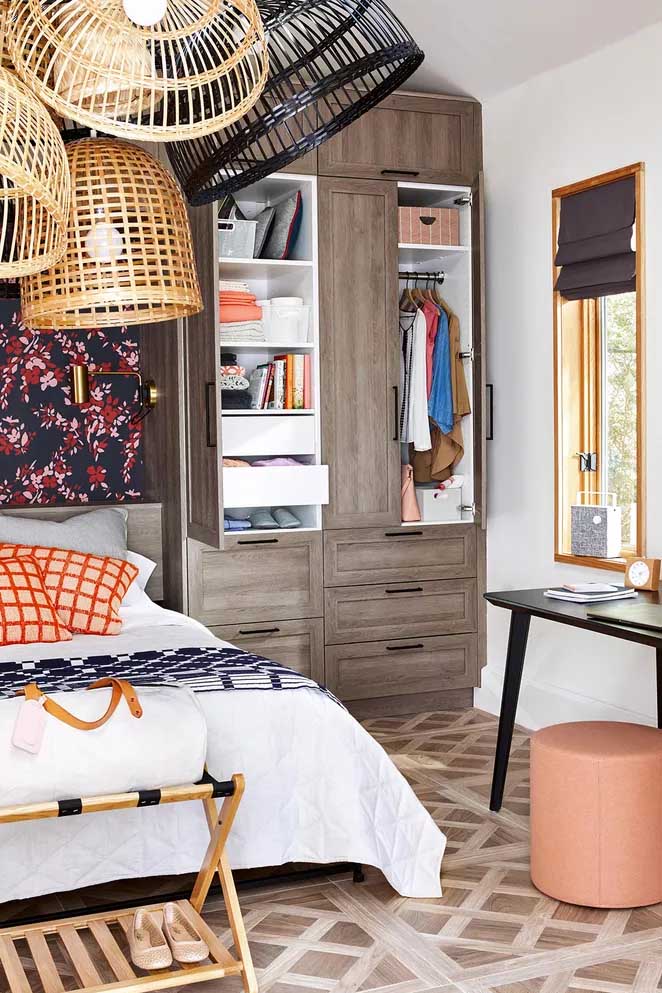 47 Dream Apartment Decor Ideas to Make You Feel Like Home 12 Fake a Built-In Look