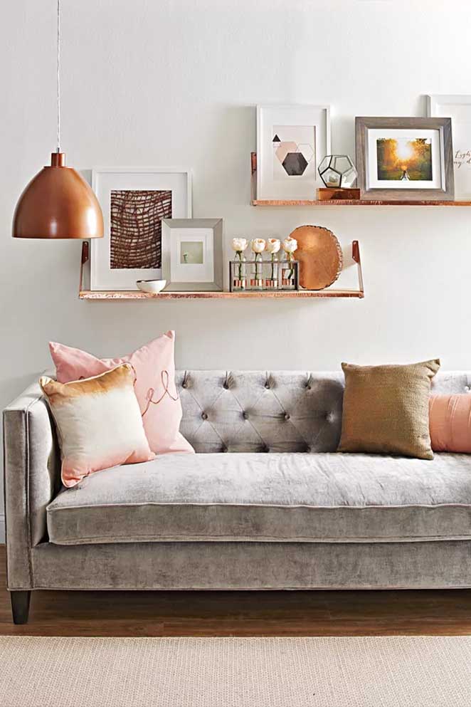 47 Dream Apartment Decor Ideas to Make You Feel Like Home 6 Floating Shelves for Style and Storage