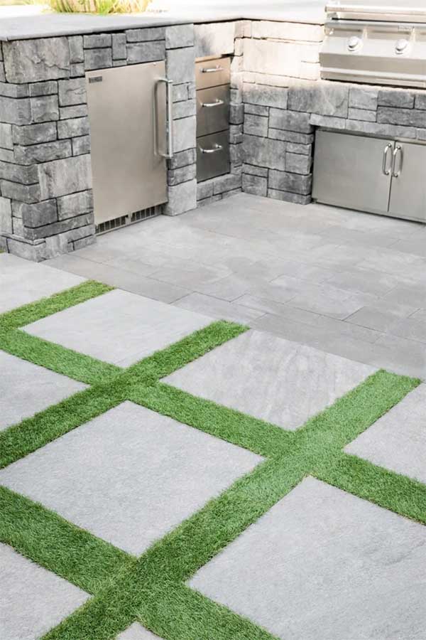 44 Back Patio Ideas on a Budget to Transform Small Outdoor Spaces 3 Get the Look with Faux Grass