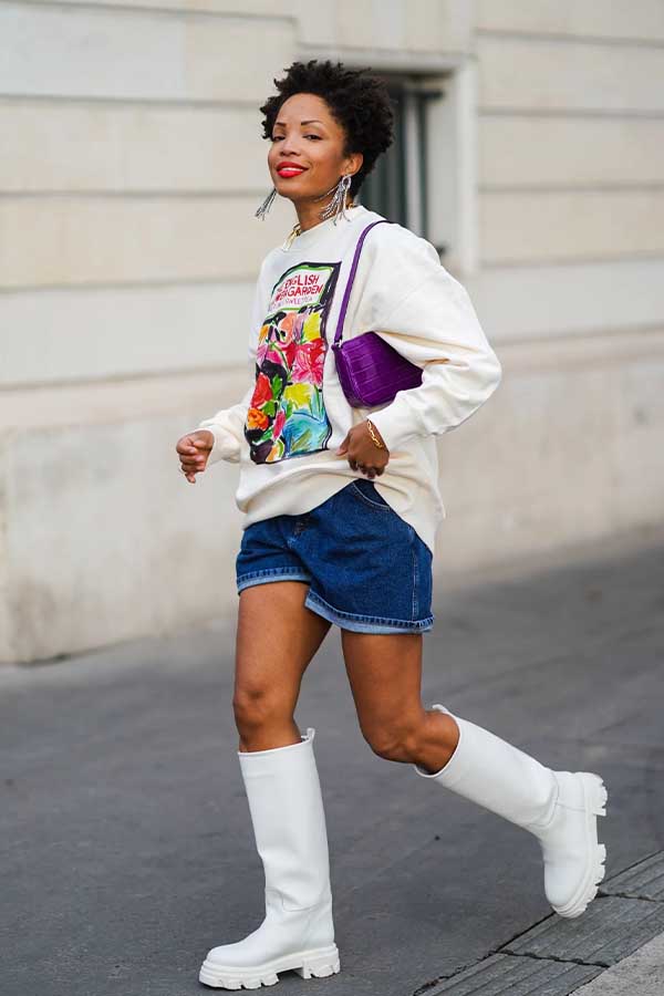 37 Festive 4th of July Outfits to Celebrate Independence Day in Style 28 Graphic Tee and Cutoffs