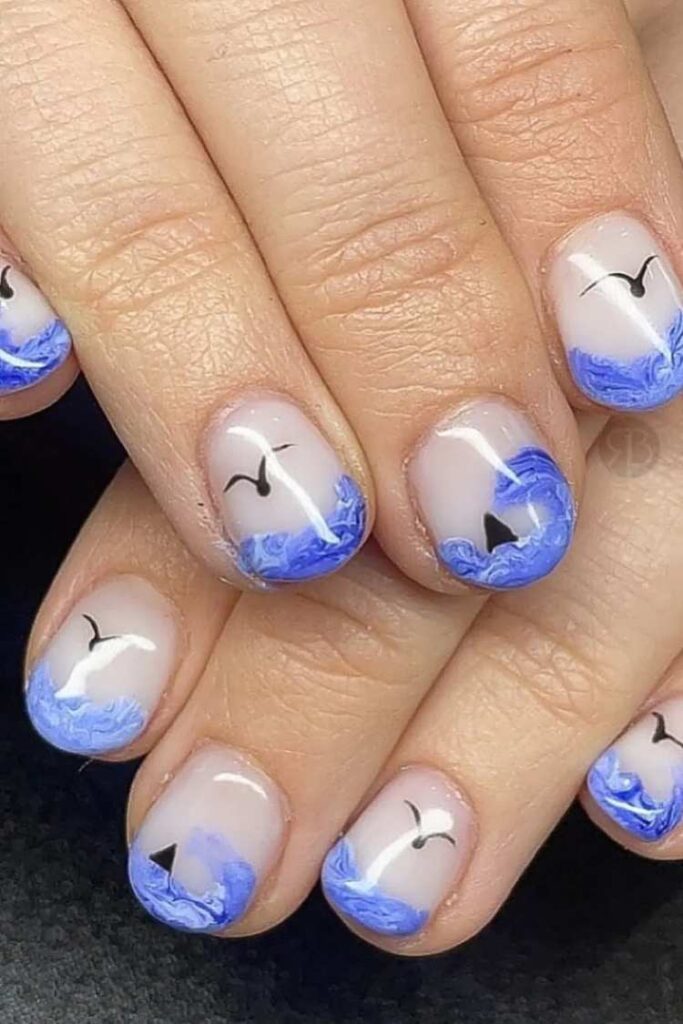 35 Classy Vacation Nail Designs You Can Try This Summer 35 Holiday Mood Nails for summer