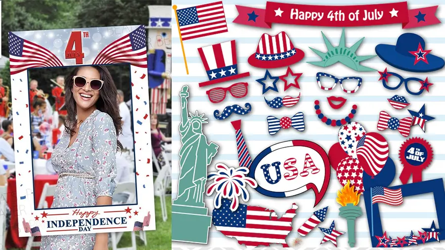 Independence Day Photo Booth