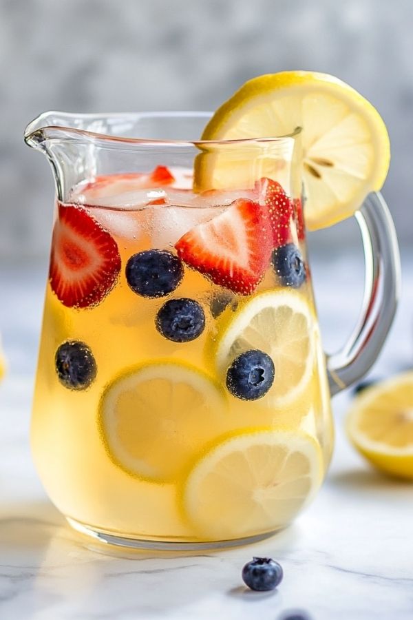 21 4th of July Foods to Enjoy the Taste of Freedom on Independence Day 17 Lemonade Stand Punch
