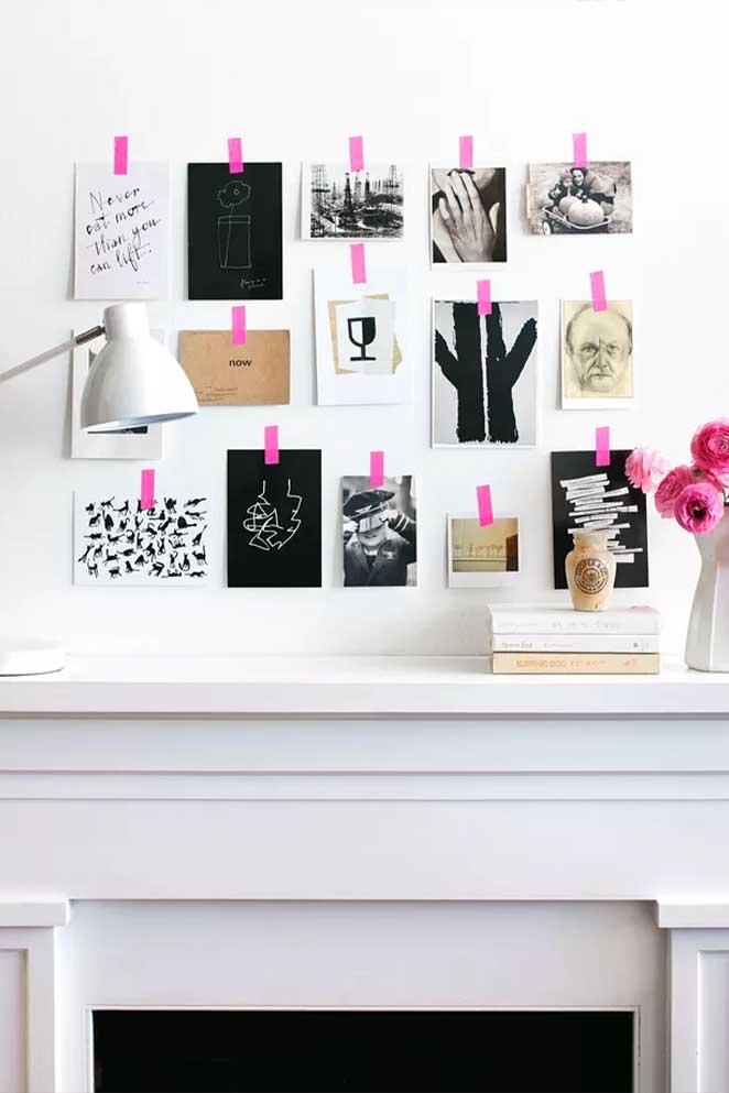 47 Dream Apartment Decor Ideas to Make You Feel Like Home 22 Make Temporary Art Look Intentional