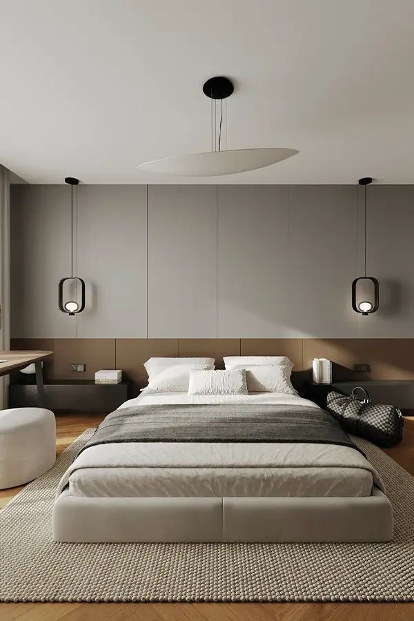 Minimal Bedroom with Peaceful Vibes