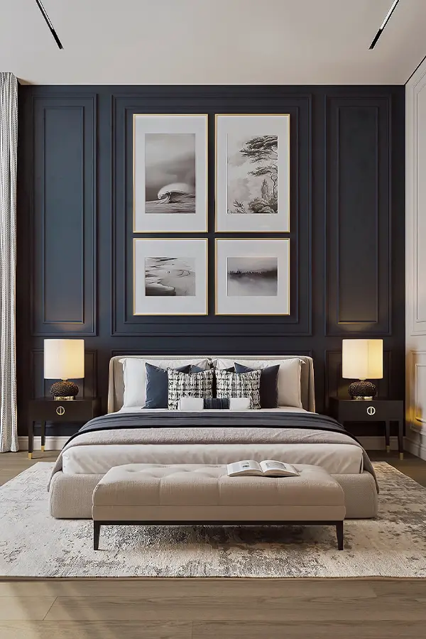 Modern Bedroom with Soothing Style