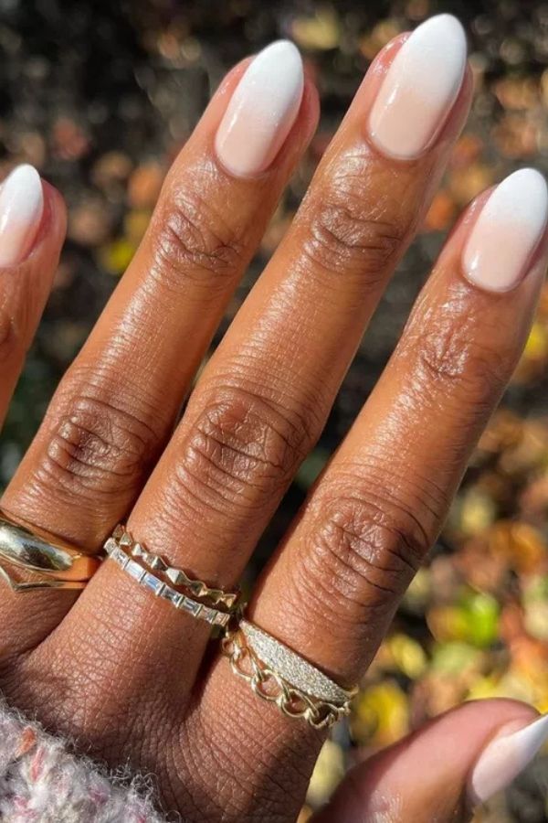 47 Cute Graduation Nail Ideas Mani Designs To Instantly Elevate Your Graduation Look 36 Neutral Ombré Manicure