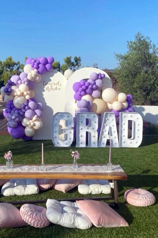Big Shocking - Trendy Fashion, Beauty & Lifestyle Ideas 18 Rentable Light-Up Grad Letters