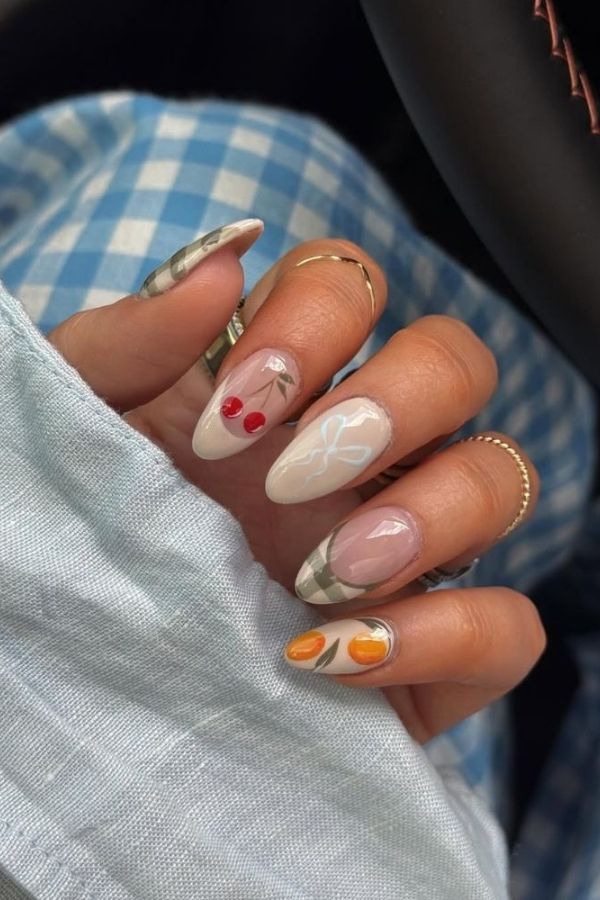 29 Juicy Fruit Nail Designs to Sweeten Your Summer Look 12 Seasonal Fruit Nail Art