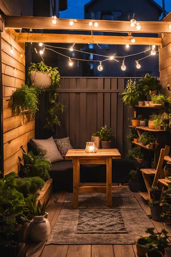 29+ Cozy Backyard Ideas for Small Outdoor Spaces 27 Use DIY Pallet Furniture