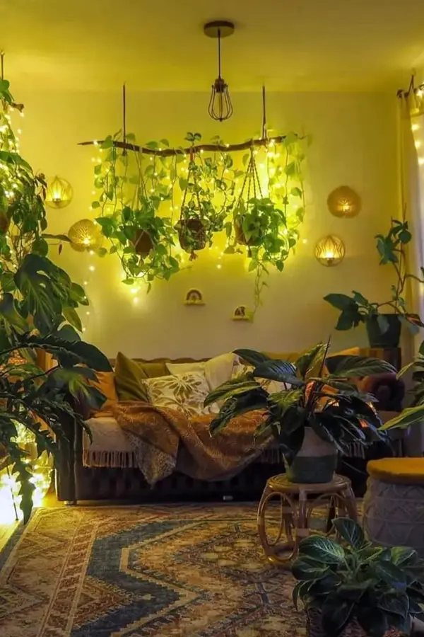 Warm Plant-Filled Glow