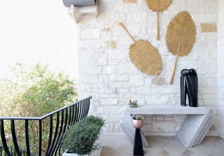 44 Back Patio Ideas on a Budget to Transform Small Outdoor Spaces 6 weatherproof art on fences