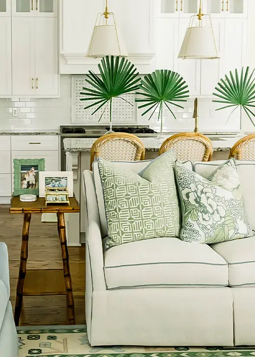 46 Calm Blue And Green Living Room Ideas 6 A Pinch of Green Style