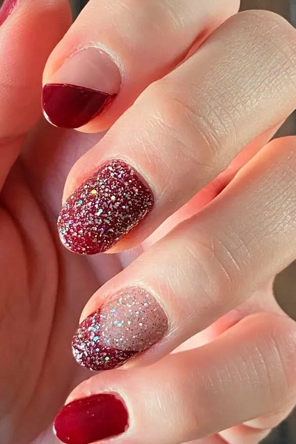 37. Glam Fall Wedding Nail Ideas For Guests & Bride That Look Great in Every Photo 11 Autumn Nails Art for Guest and Bride