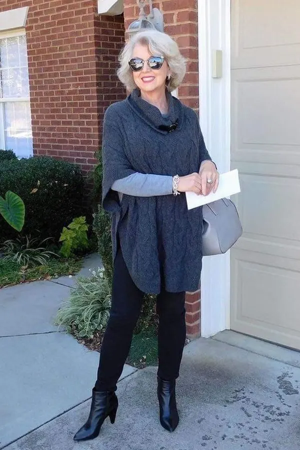 51 Stylish Fall Outfit Ideas for Woman Who Want Comfort and Class 51 Autumn Outfit Idea for 50 Year Old