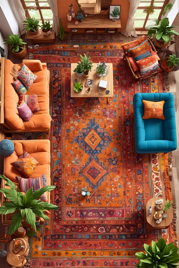 29 Bloxburg Living Room Ideas You’ll Love 9 Bohemian Oasis Living Room