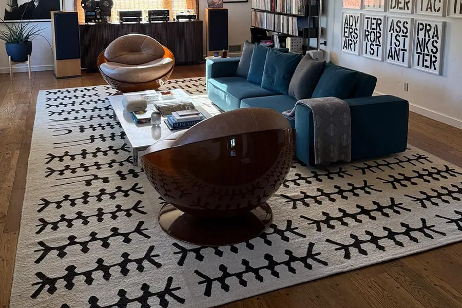 25 Rug Ideas for Living Rooms That Stand Out 10 Bold Rugs with Graphic Prints