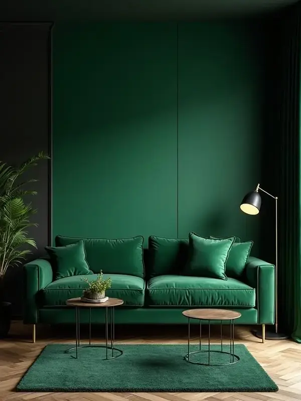 Bold Walls with Elegant Contrast
