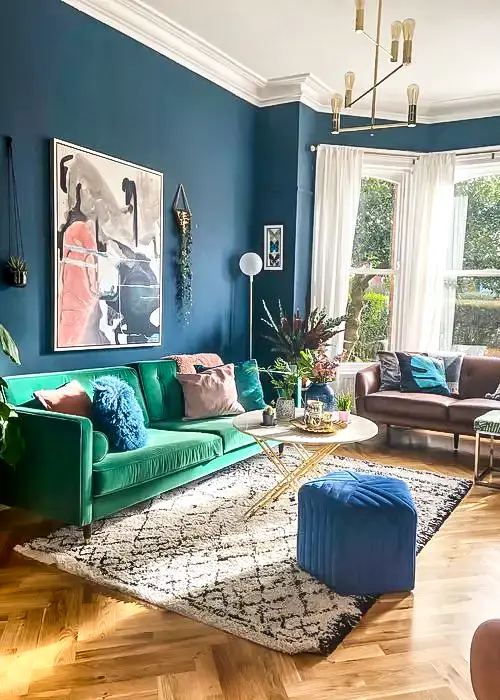 46 Calm Blue And Green Living Room Ideas 42 Bright Bay With Cozy Color