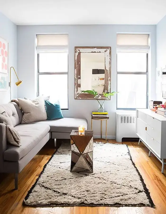 47 Narrow Living Room Decor Ideas That Maximize Space 45 Brighten Up to Expand the Room