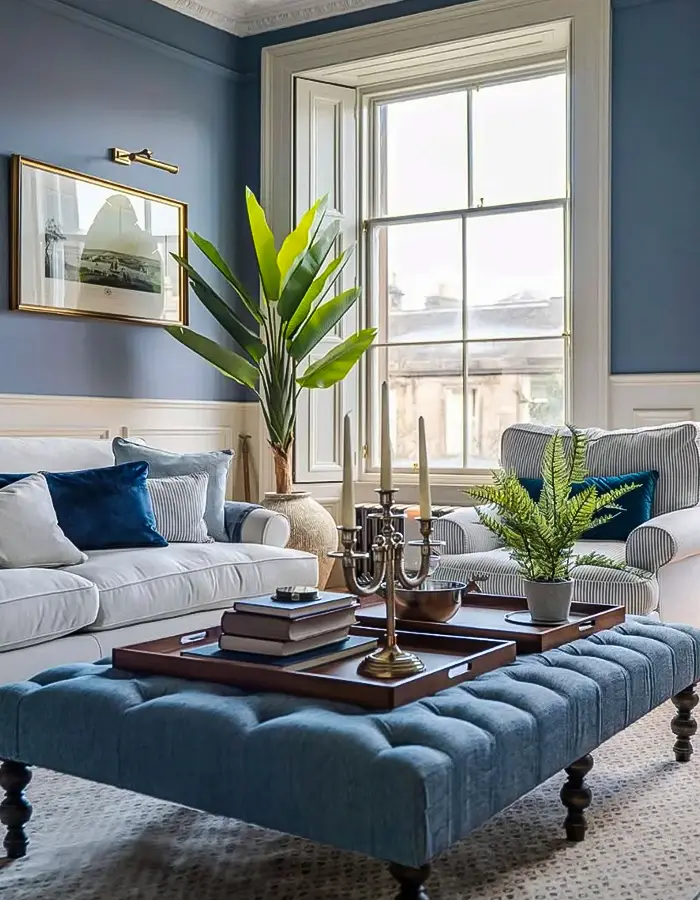 48 Blue Grey Living Room Ideas with Style and Calm 16 Calm Moments in Soft Blue