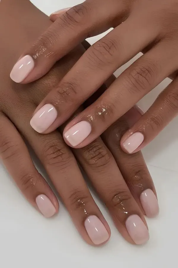 37 Must-Try Clean Girl Nails Ideas for a Fresh and Effortlessly Simple Look 17 Classic Sheer Pink Nails