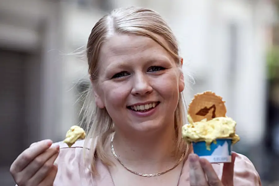 Coronation Chicken Ice Cream Surprise