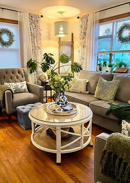 46 Calm Blue And Green Living Room Ideas 8 Cottage Style with Soft Greens