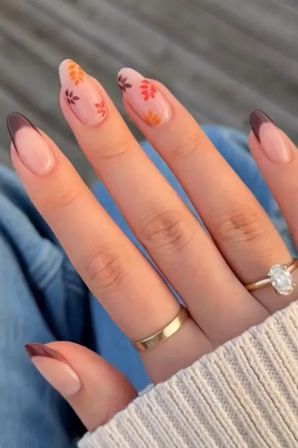 47 Cozy Cute Fall Nails Designs Autumn Mani Ideas You Must Try This Season 18 Creamy Neutrals Fall Manicure