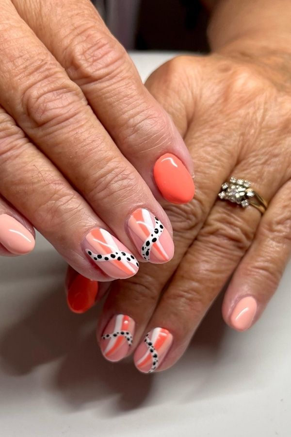 39 Gorgeous Coral Nail Designs Ideas for Short and Long Nails 40 Elegant Coral Nails Art
