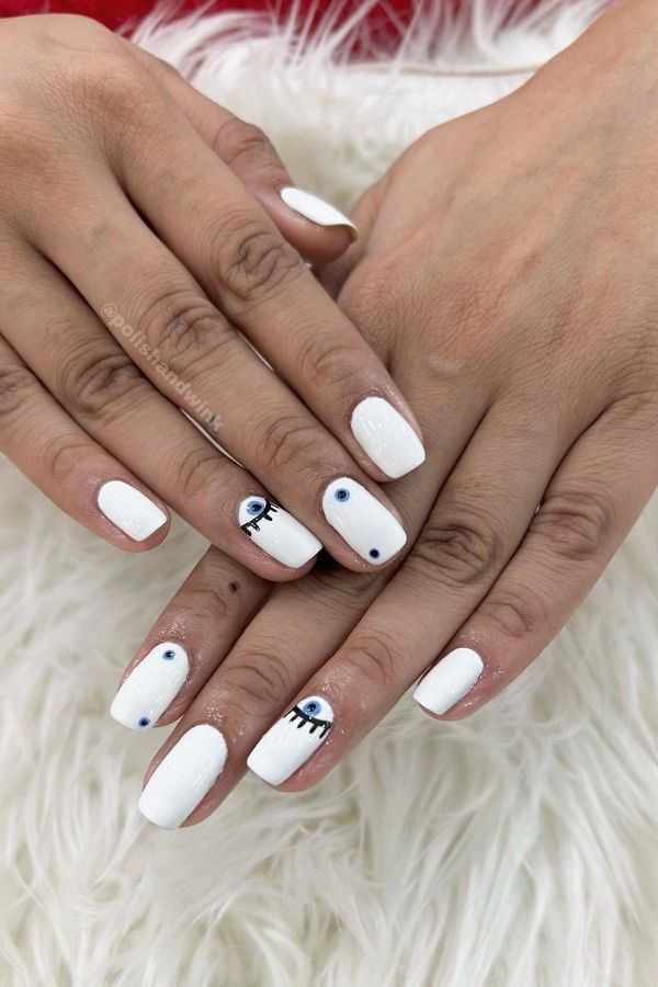 Evil Eye Manicure