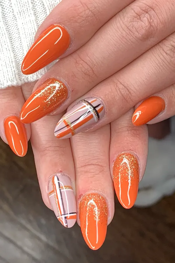 47 Cozy Cute Fall Nails Designs Autumn Mani Ideas You Must Try This Season 16 Fall Almond Nails Style